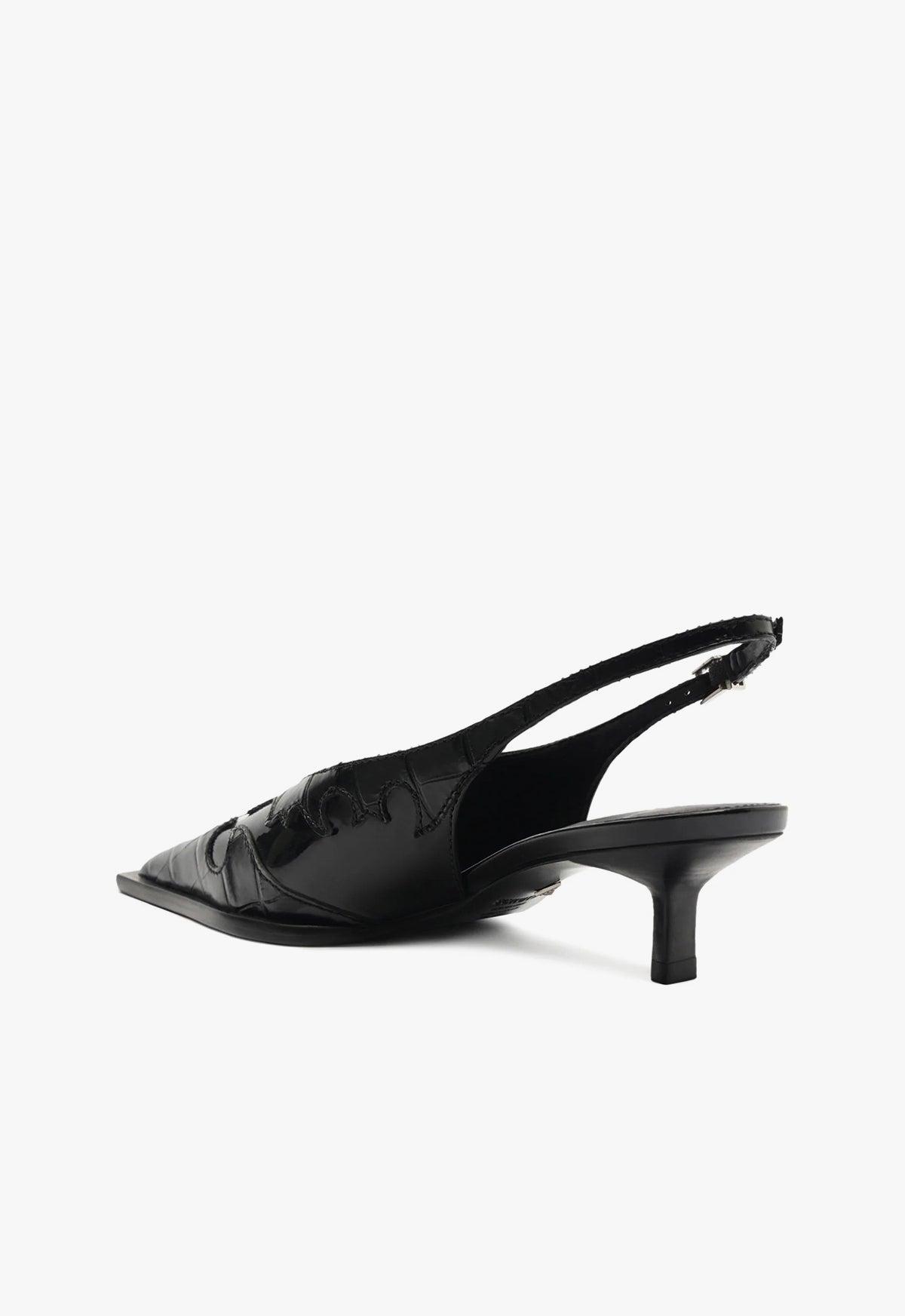 Daria Sling Patent Leather Pump Female Product Image