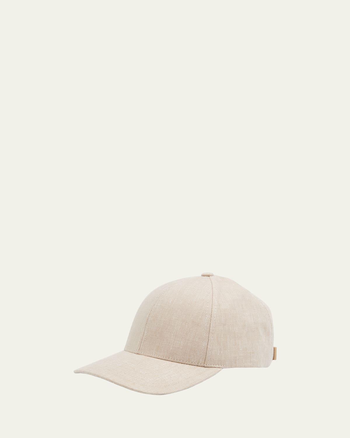 Mens Hampton Linen Baseball Hat Product Image