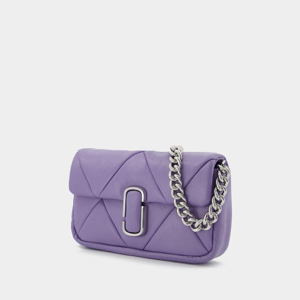 MARC JACOBS J Marc Diamond Bag In Purple Product Image