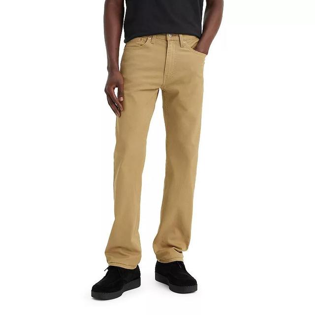 Mens Levis 506 Comfort Straight Jeans Olive Black Dream Product Image