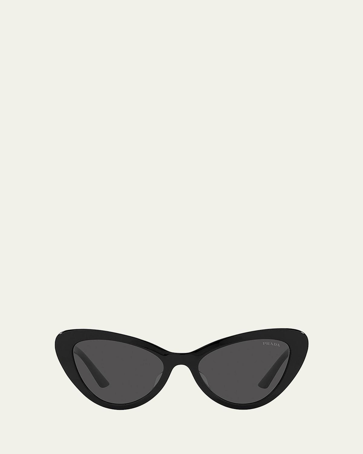 Prada Womens 14wsf 53mm Solid Cat Eye Sunglasses Product Image