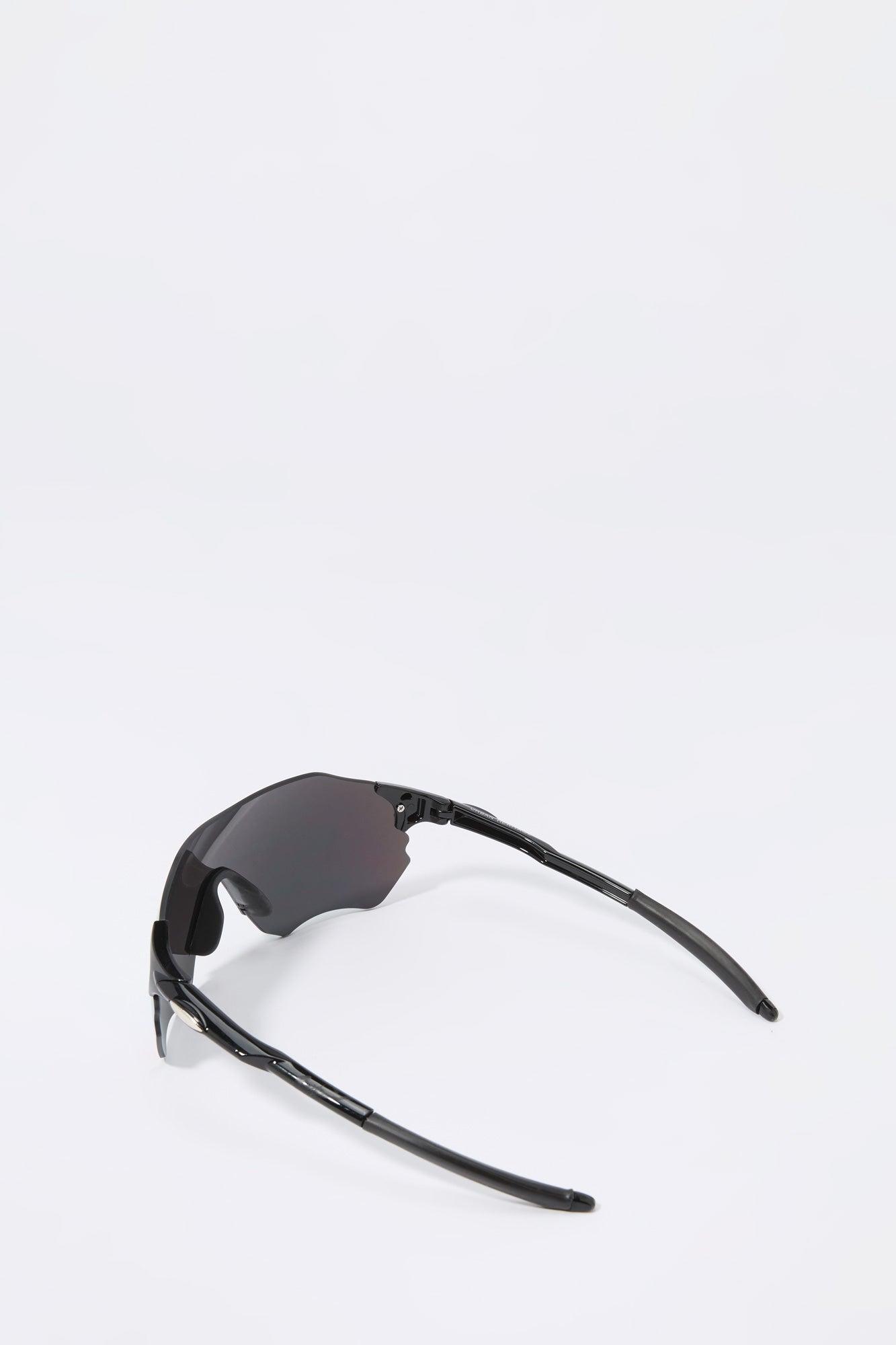 Sport Shield Rimless Sunglasses Male Product Image