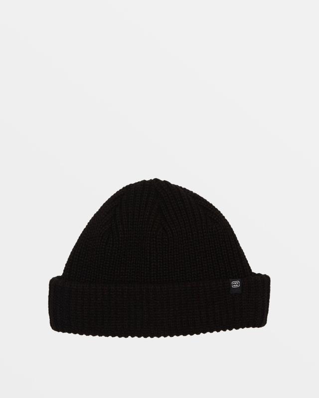 Bracket Cuff Beanie - Black Male Product Image