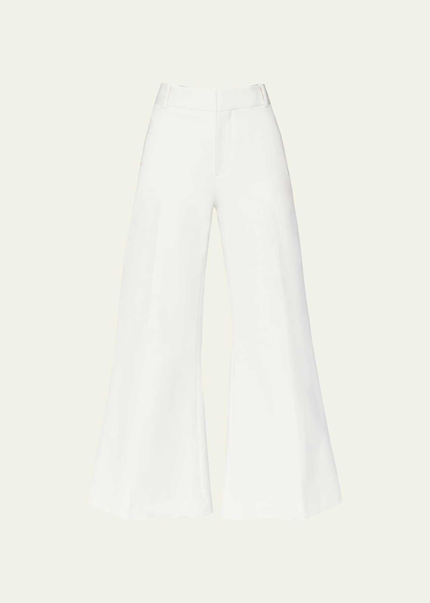 Womens Le Crop Palazzo Trousers Product Image