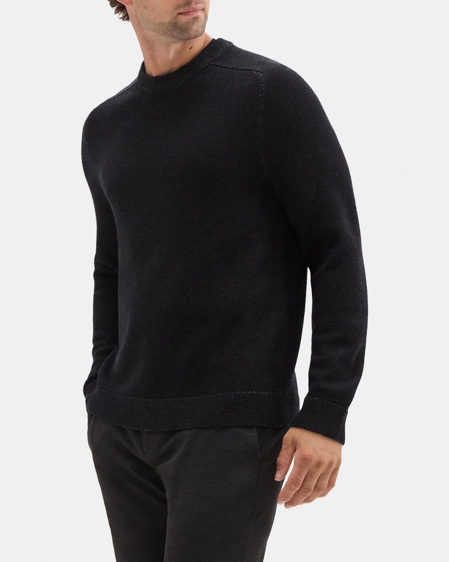 Crewneck Sweater in Merino Wool Product Image