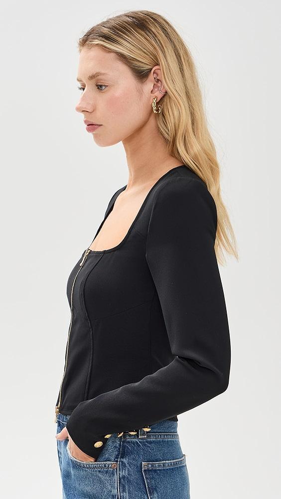 L'AGENCE Ainslee Scoop Neck Top | Shopbop Product Image