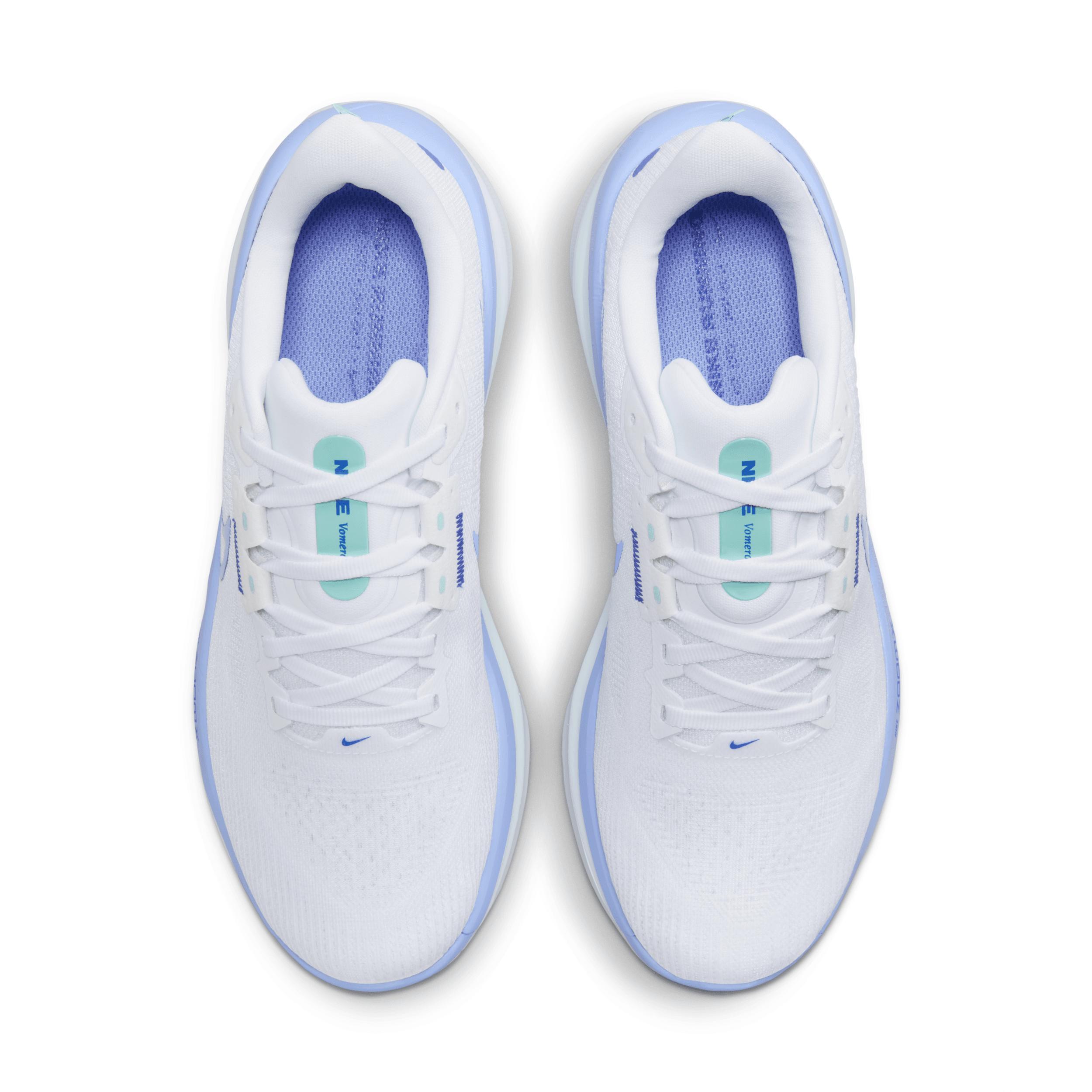 Nike Womens Nike Vomero 17 - Womens Shoes White/Royal Pulse/Glacier Blue Product Image