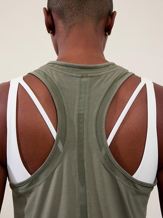 Ease In Mesh Tank Product Image