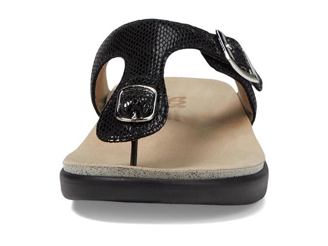 SAS Sanibel Comfort Thong Sandal Snake) Women's Shoes Product Image