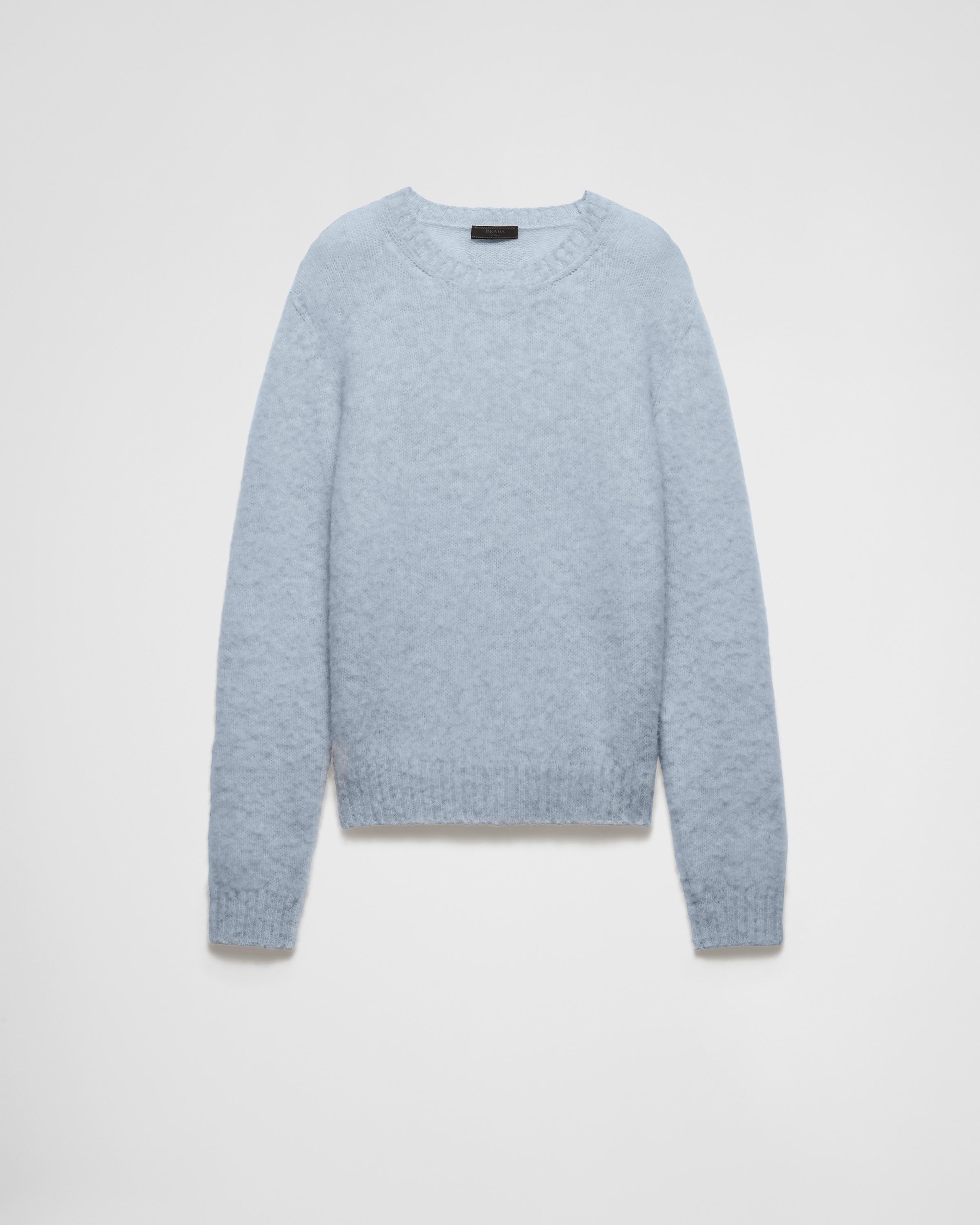 Shetland wool crew-neck sweater Product Image