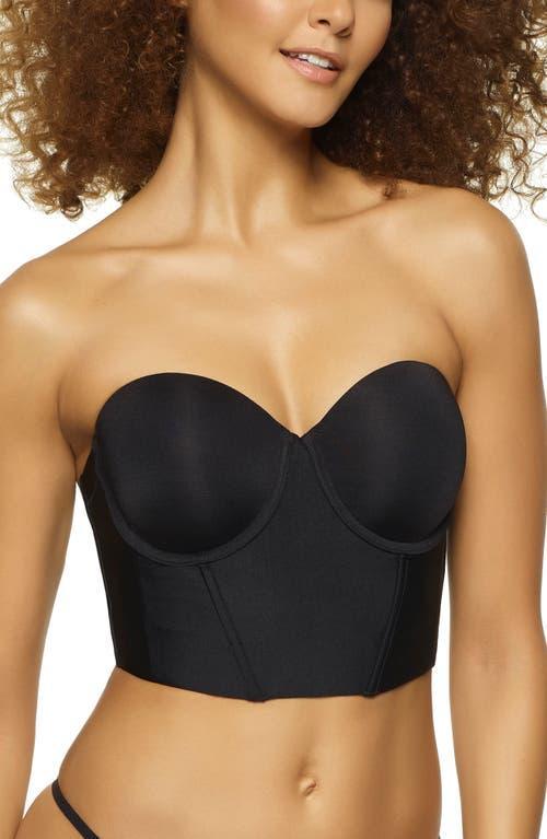 Jezebel Body Veil Longline Strapless Bustier 380104, Womens Product Image