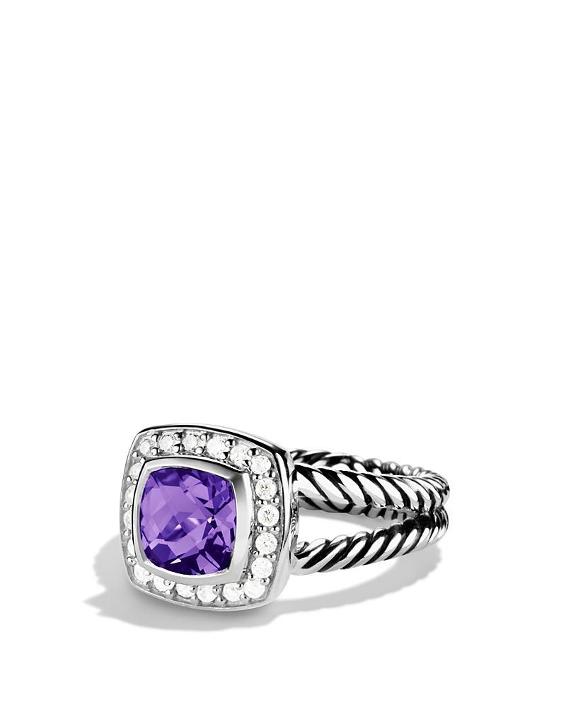 Womens Petite Albion Ring With Pav Diamonds Product Image