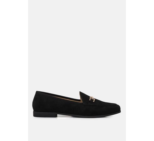 Womens zaara solid faux suede loafers Product Image