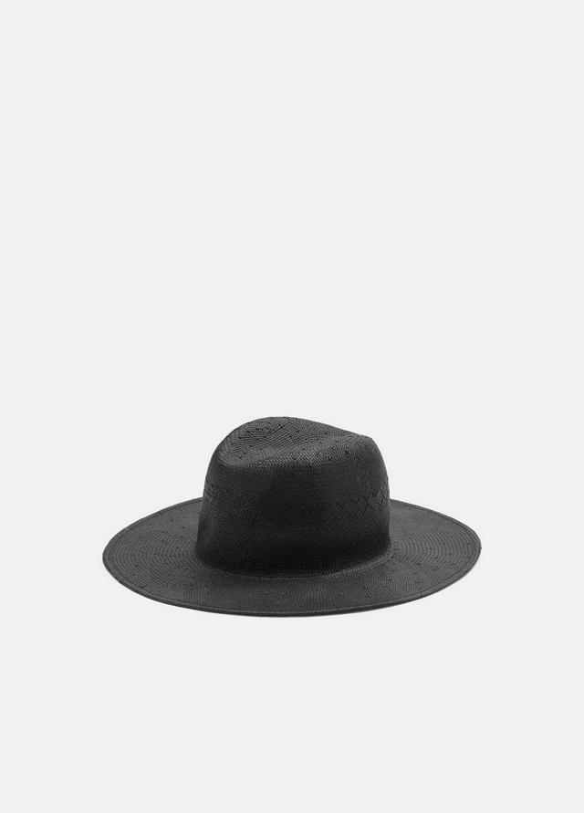 Packable Straw Fedora Product Image