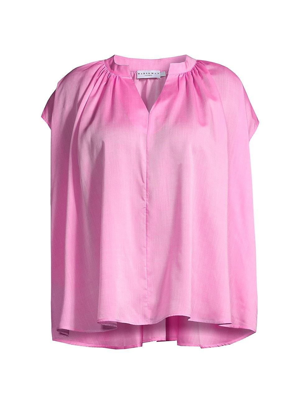 Womens Finch Short-Sleeve Blouse Product Image