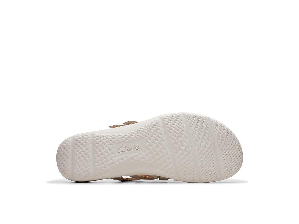 Clarks Elizabelle Rio (Off-White Multi Leather) Women's Sandals Product Image