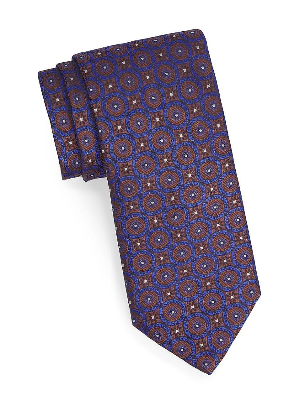 Canali Medallion Silk Tie Product Image