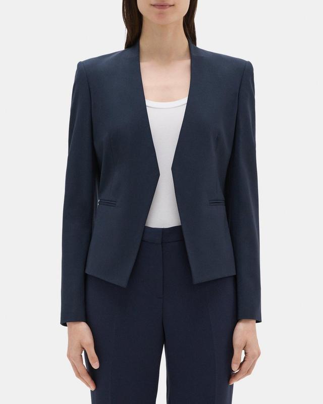 Open Blazer In Sevona Stretch Wool Product Image