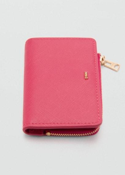 MANGO - Wallet decorative stitching - One size - Women Product Image