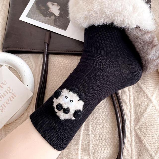 Pom Pom Crew Socks / Set Product Image