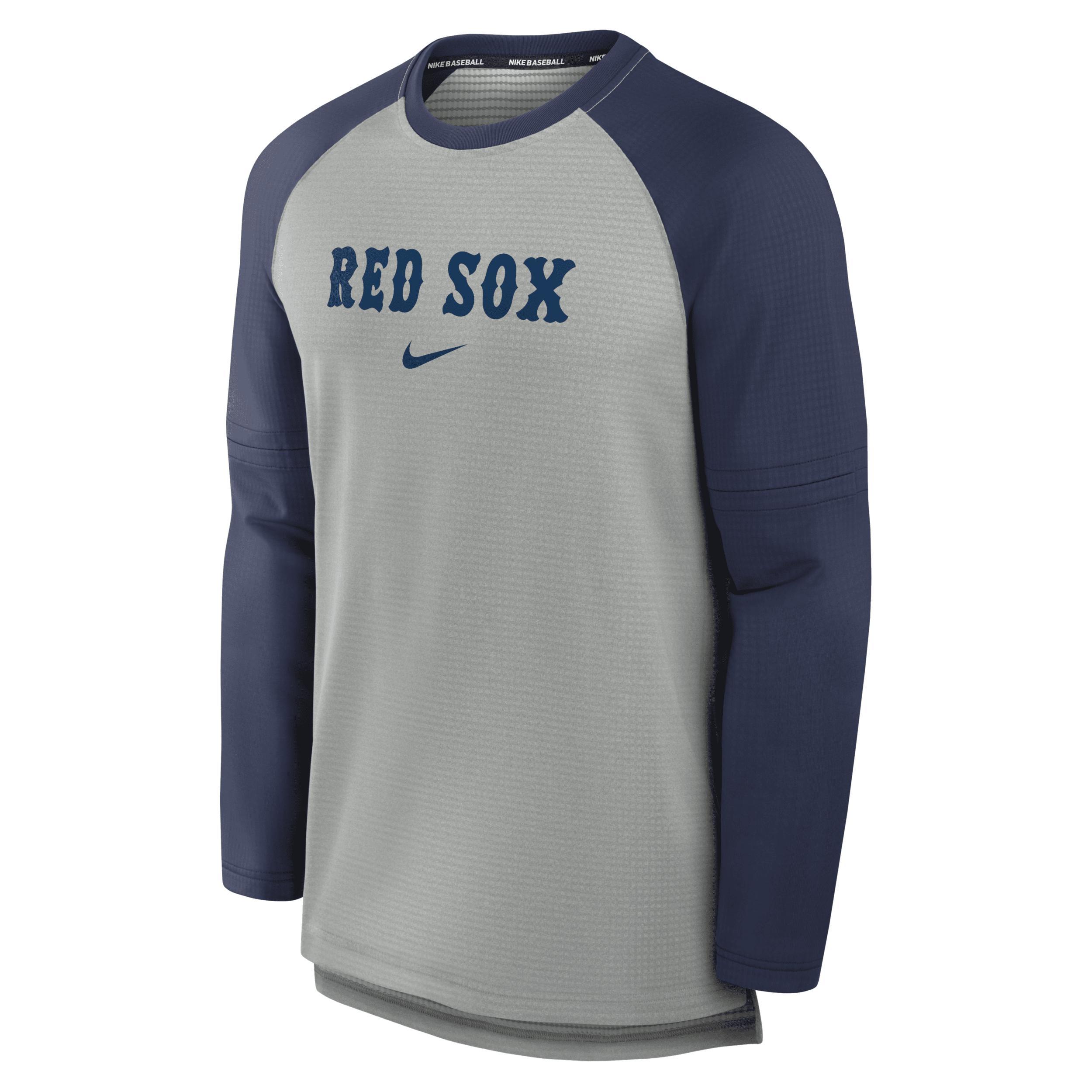 Milwaukee Brewers Authentic Collection Game Time Nike Mens Breathe MLB Long-Sleeve T-Shirt Product Image