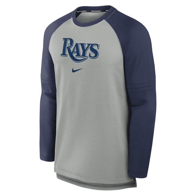 Cleveland Guardians Authentic Collection Game Time Nike Men's Breathe MLB Long-Sleeve T-Shirt Product Image