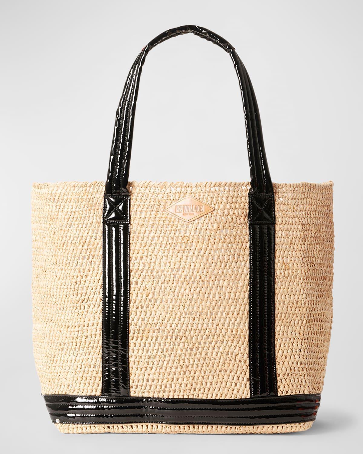 Womens Large Raffia Tote Bag Product Image