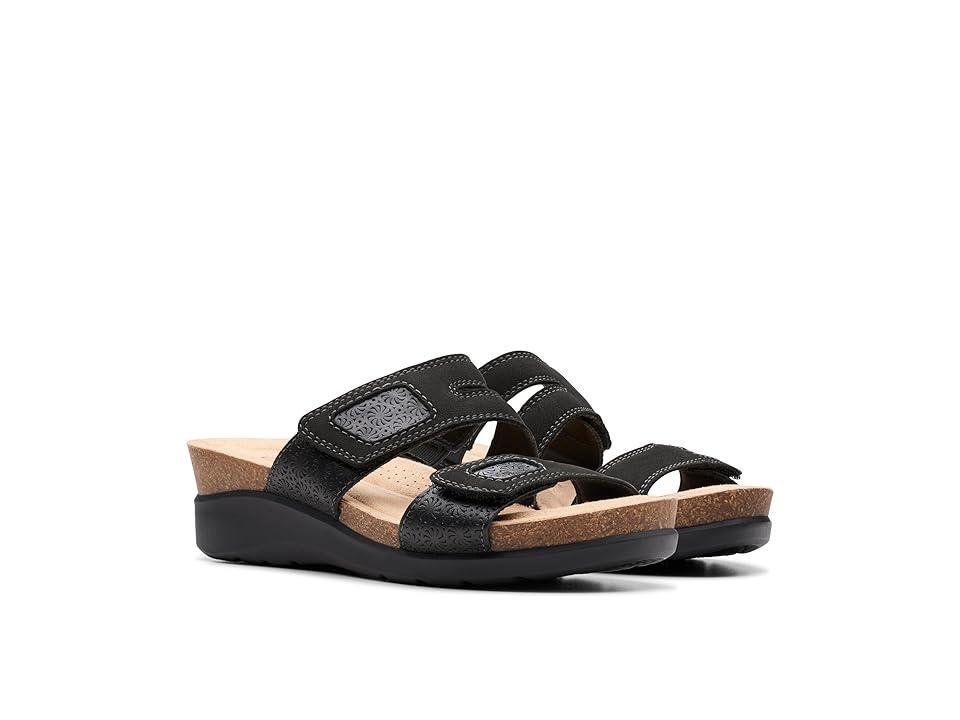 Clarks Calenne Maye Leather) Women's Sandals Product Image