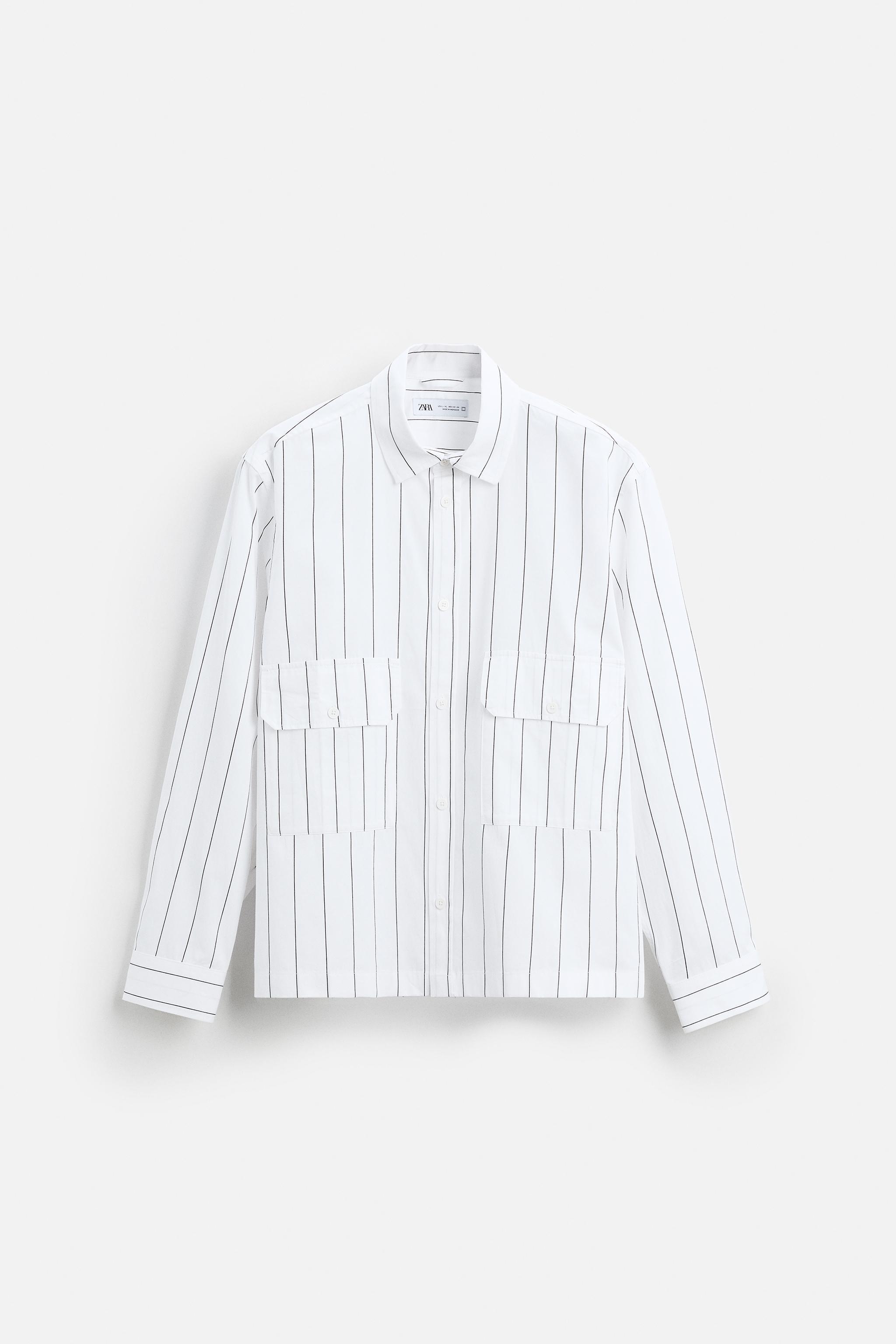 STRIPED POCKET SHIRT Product Image