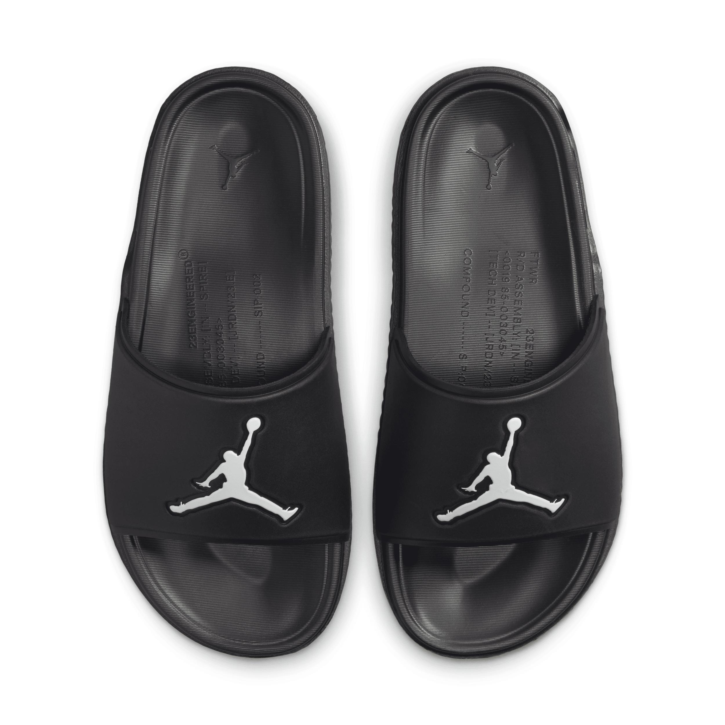 Jordan Mens Jumpman Slide - Shoes White/Black Product Image