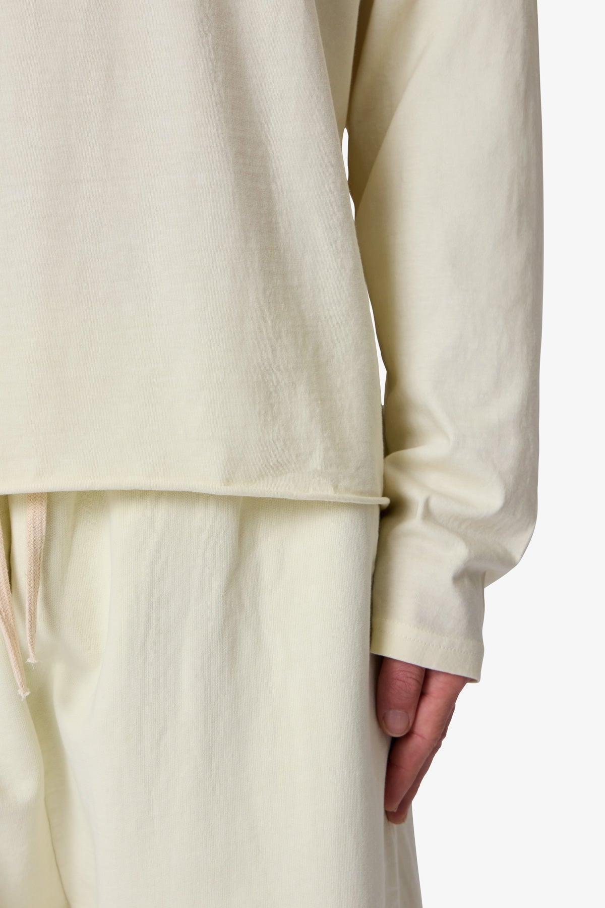 Long Sleeve Tee - Off White Product Image