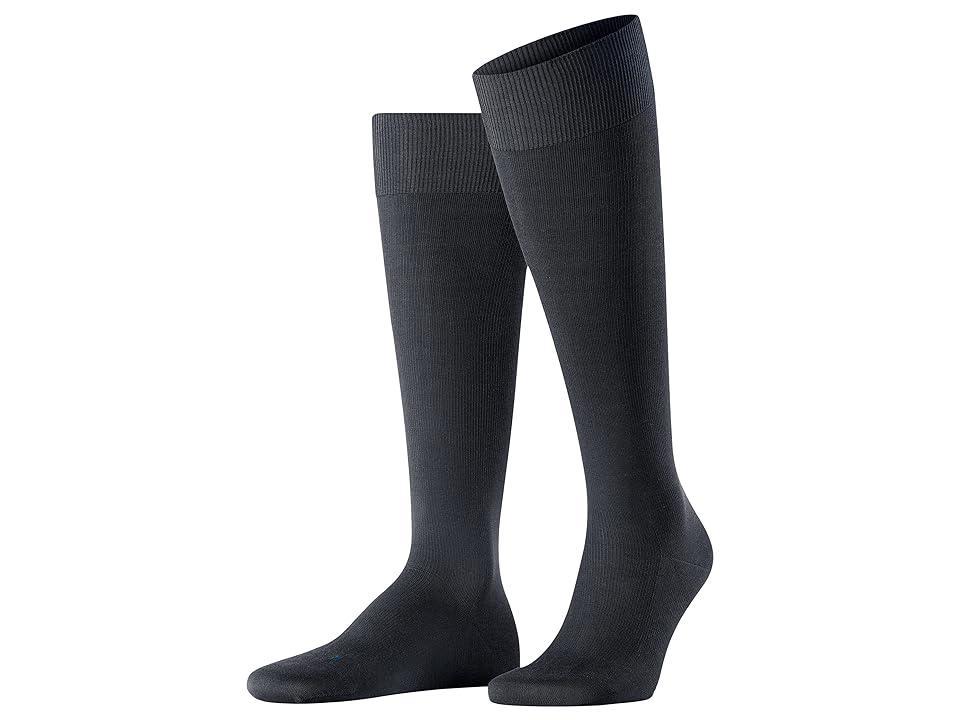 Falke Energizing Cotton Knee High (Dark ) Men's Low Cut Socks Shoes Product Image