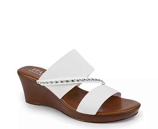 Italian Shoemakers Pert Womens Wedge Sandals Product Image