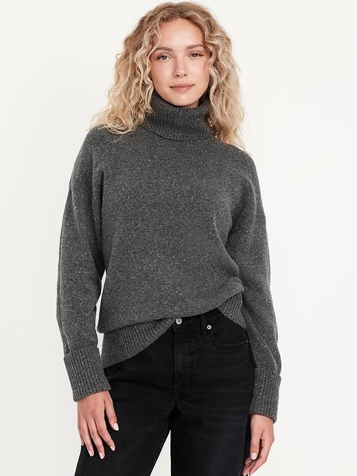 SoSoft Turtleneck Tunic Sweater Product Image