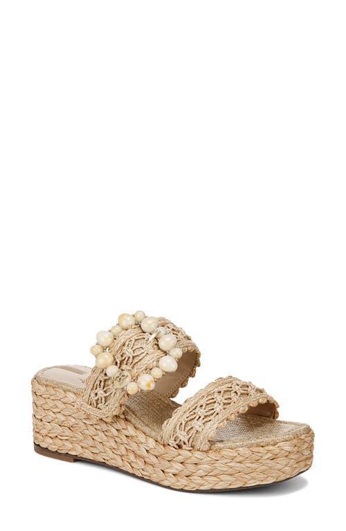 Sam Edelman Cadance Espdarille Platform Wedge Slide Sandal Product Image