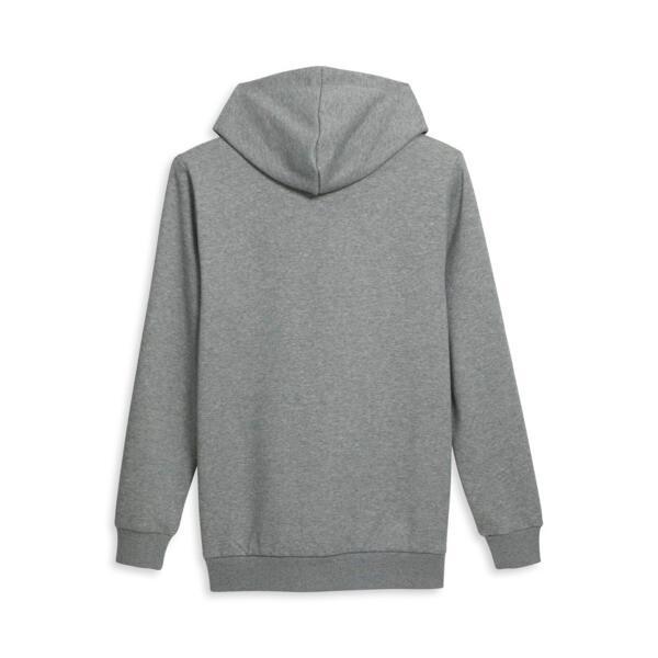 PUMA Big Cat Men's Logo Hoodie in Medium Grey Heather Product Image