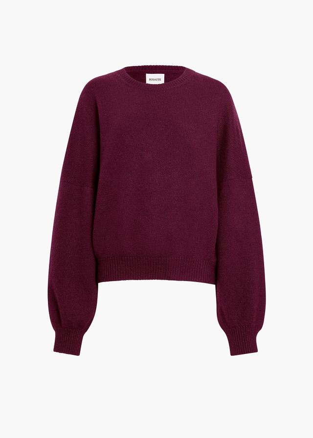 Margaux Sweater in Eggplant Product Image