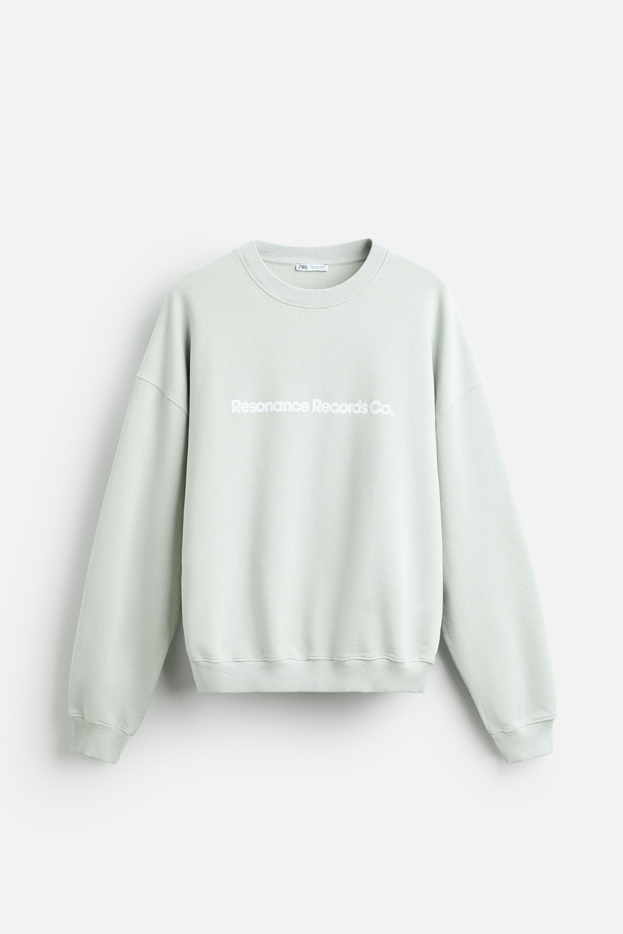 TEXT PRINT SWEATSHIRT Product Image