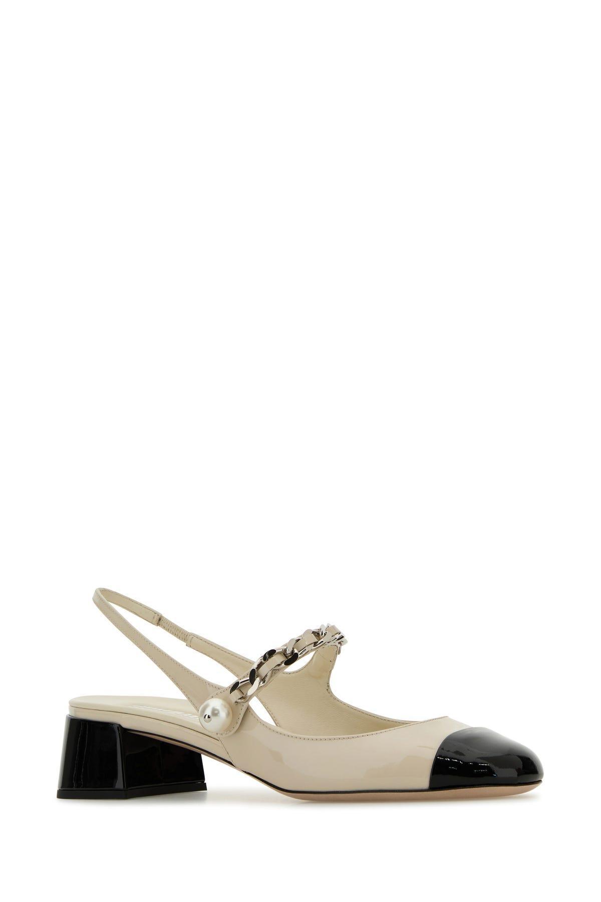 Heeled Shoes In Off White Product Image