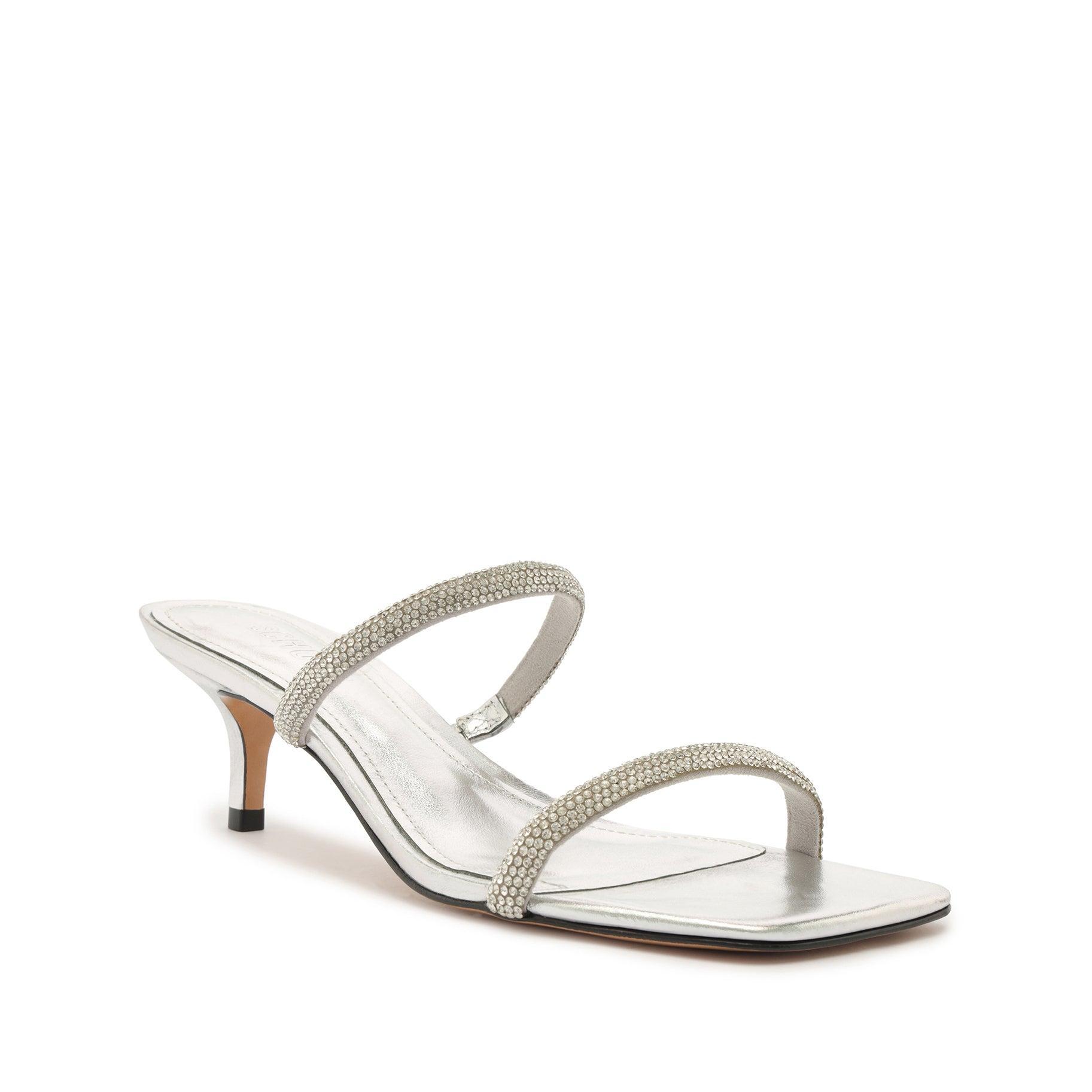 Taliah Square Leather Sandal Female Product Image