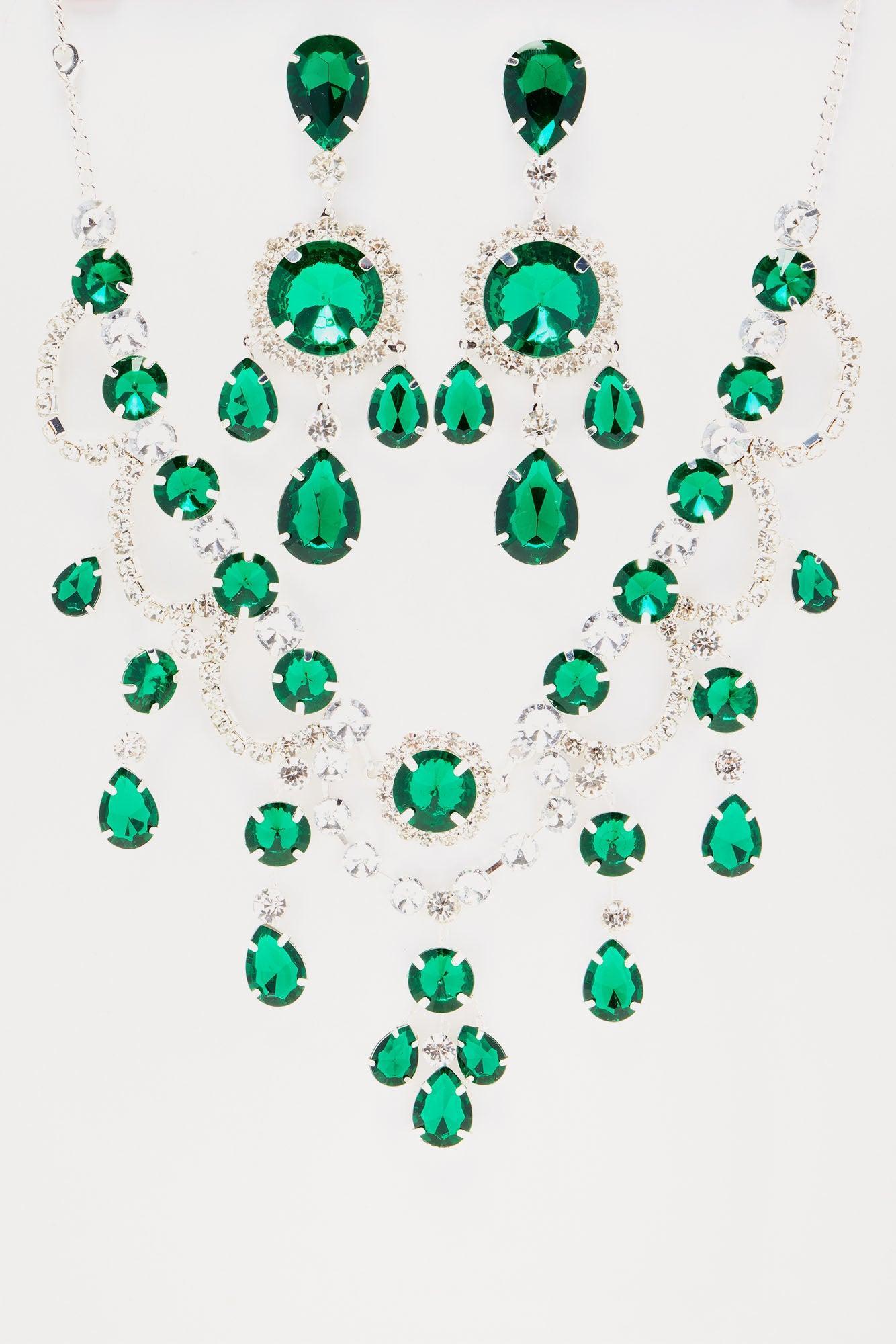 Magic Castle Jewelry Set - Green Product Image