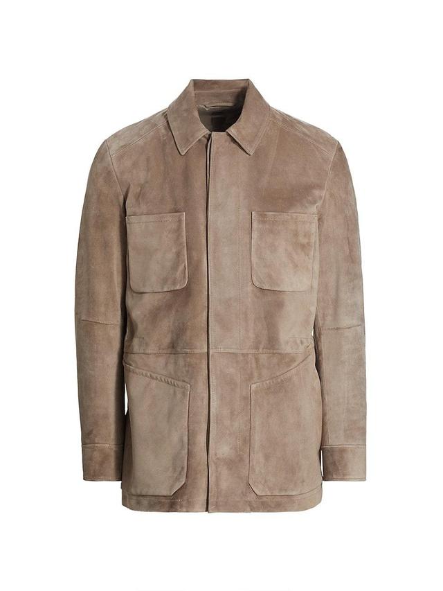 Mens Lugano Suede Field Jacket Product Image