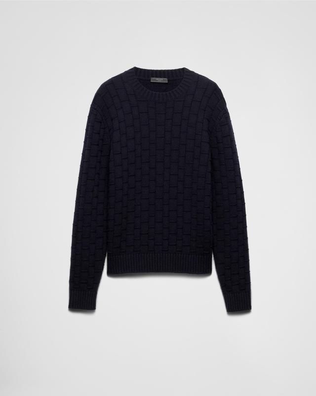 Cashmere crew-neck sweater Product Image