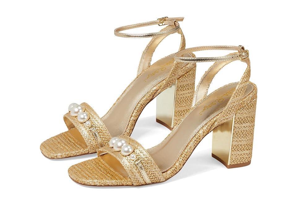 Lilly Pulitzer May Sandal Metallic) Women's Sandals Product Image