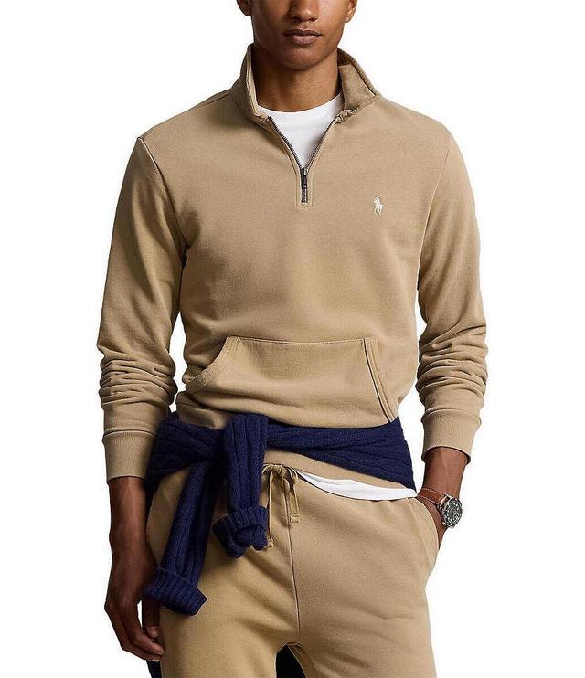 Polo Ralph Lauren Loopback Fleece Quarter-Zip Sweatshirt Product Image