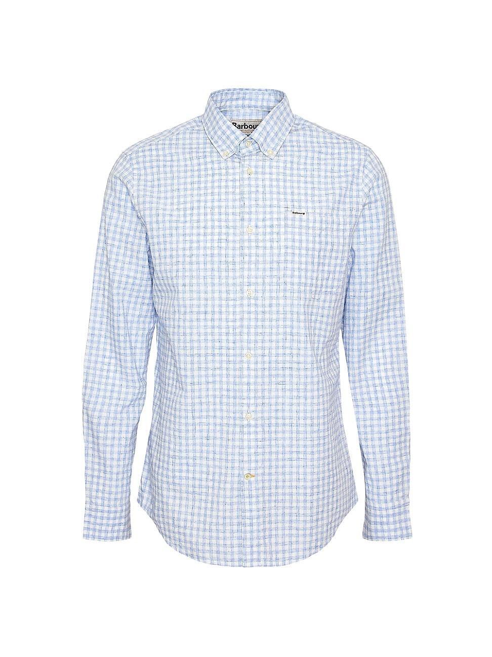 Mens Kanehill Gingham Tailored Fit Shirt Product Image