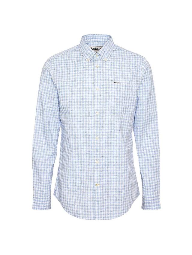 Mens Kanehill Gingham Tailored Fit Shirt Product Image