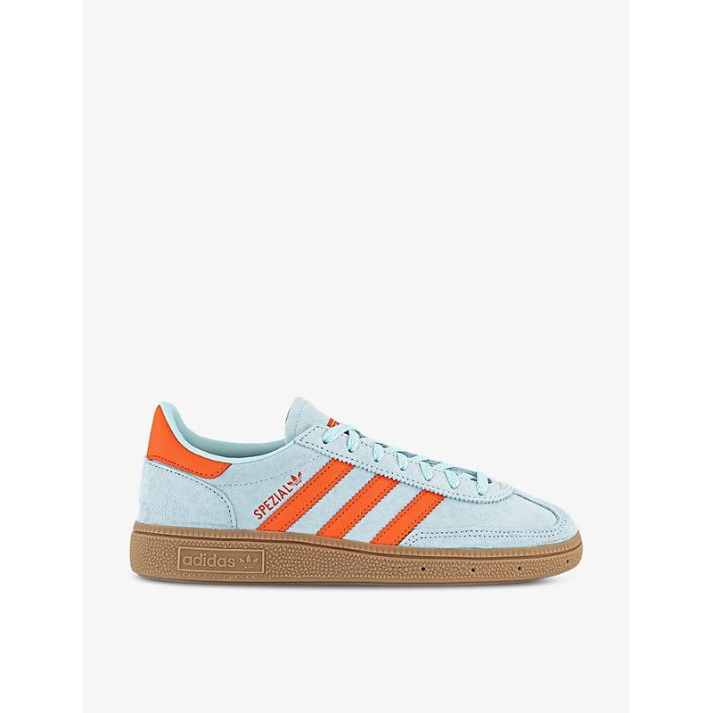 Adidas Womens Semi Flash Aqua Impact O Handball Spezial Suede Low-top Trainers Product Image