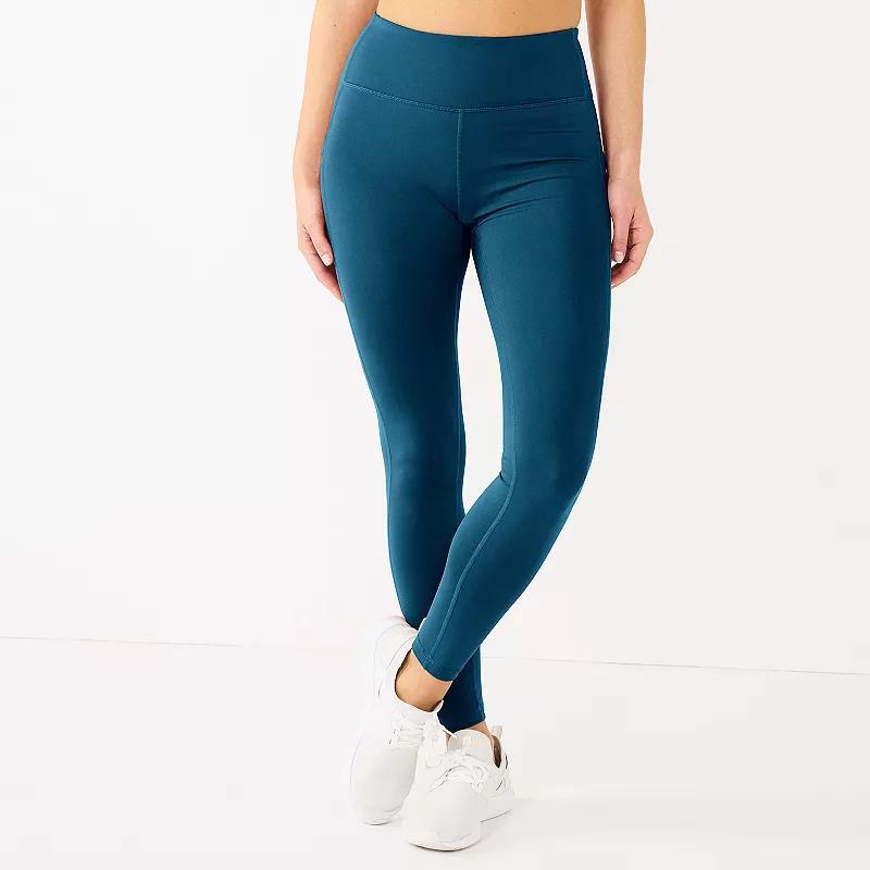 Petite Tek Gear Ultrastretch High-Waisted Side Pocket Leggings, Womens Product Image