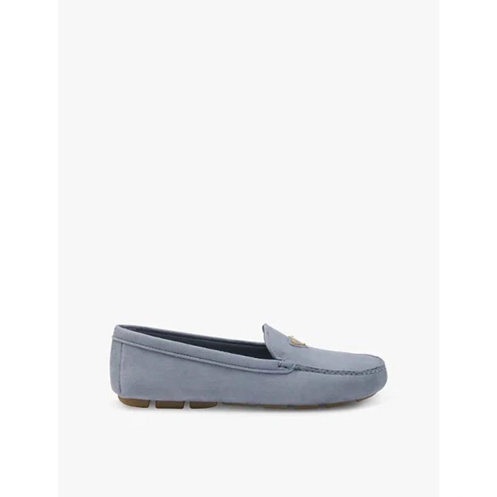 Suede driving loafers Product Image